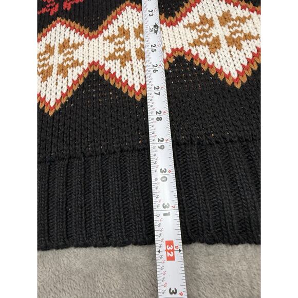 NWT Show Me Your Mumu SKI In Sweater Fair Isle Cotton Blend XL Après Ski Winter - Picture 8 of 10